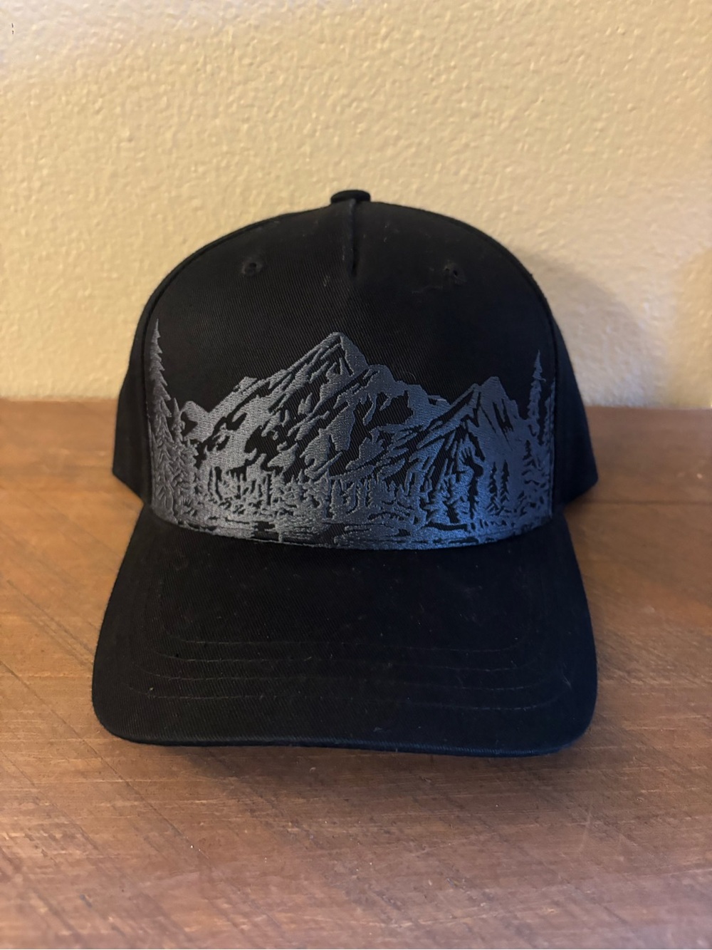 Tentree Black Unisex Mountain Hat